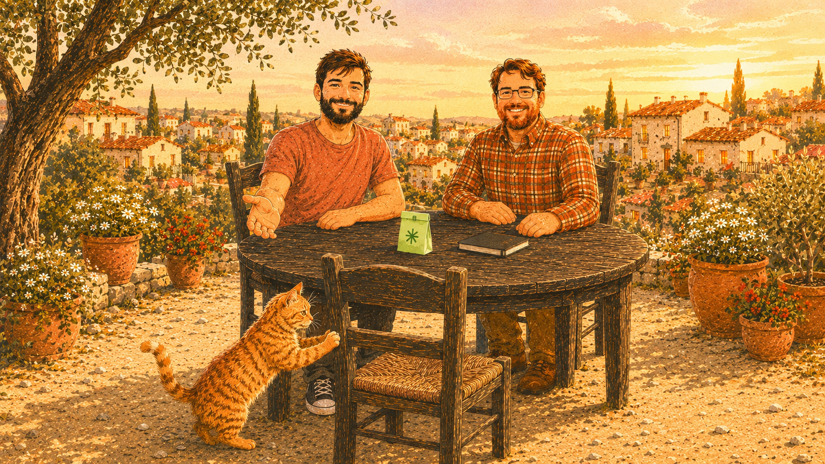 AJ Gleser and Dan Moore, Ergoly co-founders